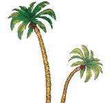 Set 2 palmiers 180/116cm