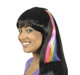 Mêche extension cheveux multicolore