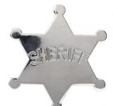 Etoile sherif métal
