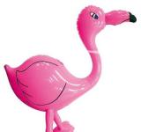Flamant rose gonflable 60cm