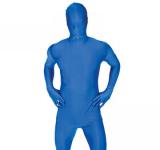 Seconde peau morphsuit bleu taille XL