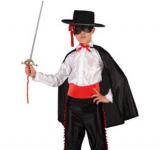 Zorro chemise blanche taille 3/4 ans