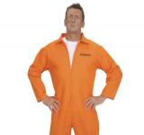 Prisonnier Bagnard américain orange taille L
