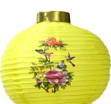 Lanterne chinoise décorée 20 cm