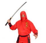 Ninja rouge taille L