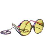 Lunettes hippie peace and love