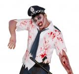Policier zombie taille S