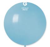 Ballon géant diamètre 80cm Bleu ciel