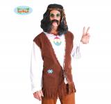 Hippie homme peace and love taille S/M