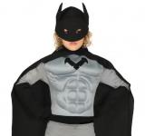 Batboy gris musclé taille 10/12 ans