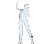 Seconde peau morphsuit blanche taille XL