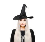 Chapeau noir de sorcière qualité luxe