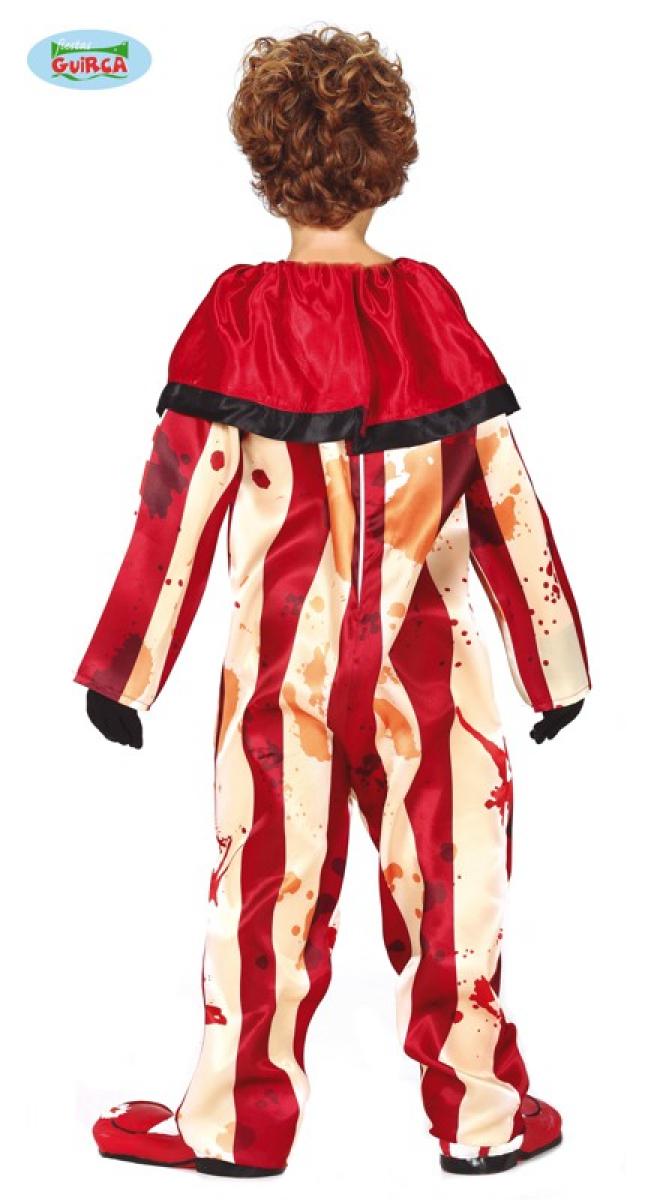 Clown rayé assassin garçon taille 10/12 ans