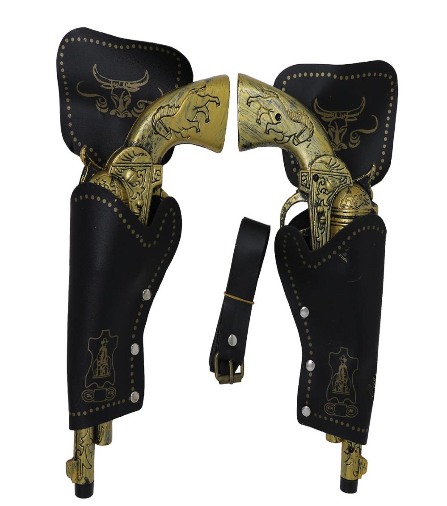 Ceinturon 2 pistolets cow-boy
