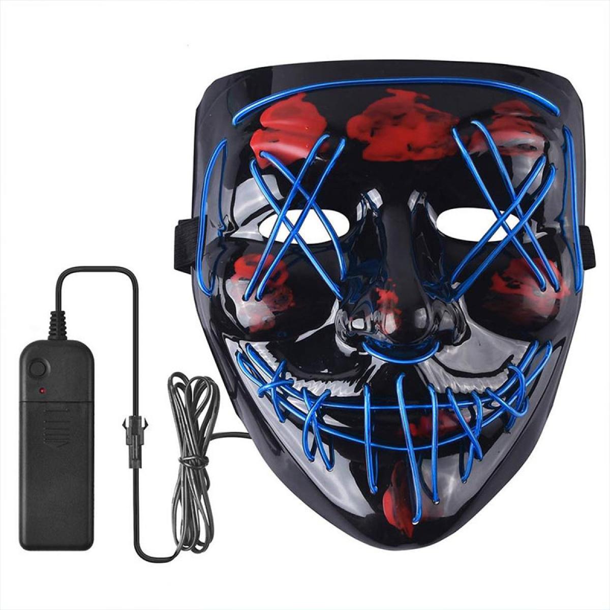 Masque lumineux la purge bleu