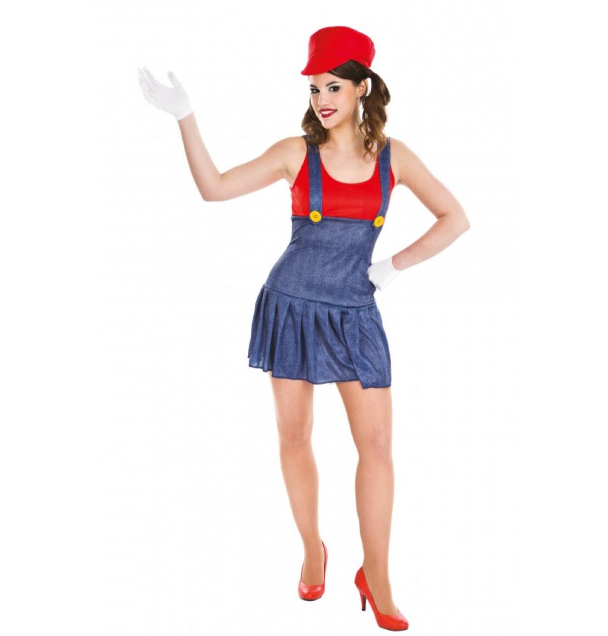 Miss plombier rouge taille XS