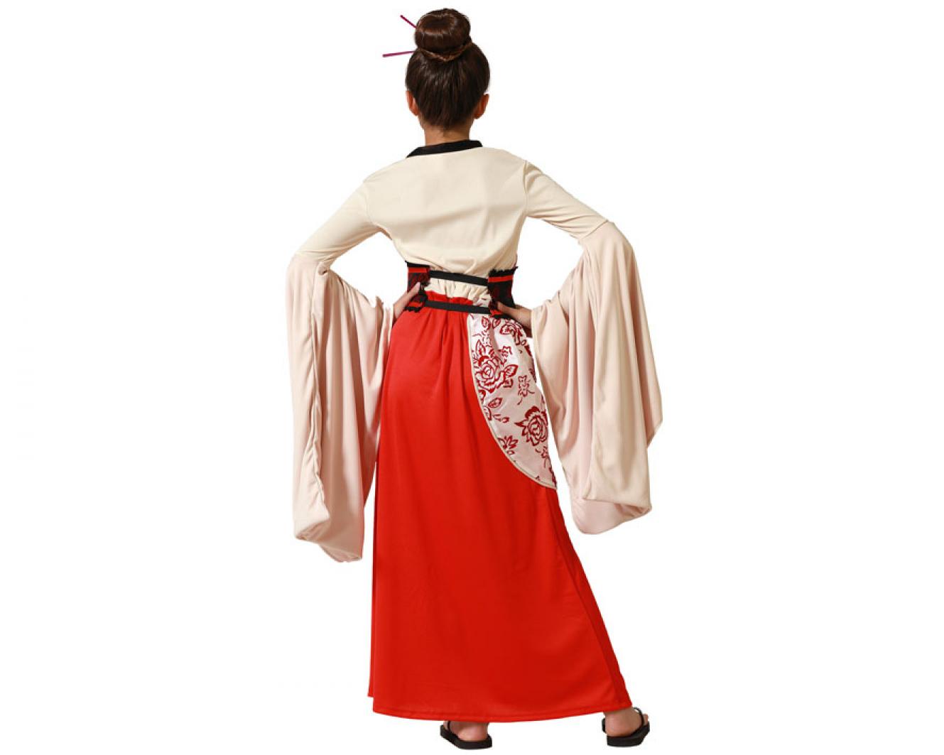 Japonaise geisha beige 10/12 ans