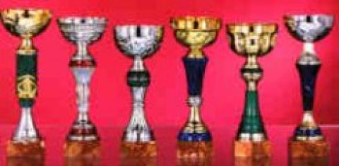 Lot de 12 coupes 9002