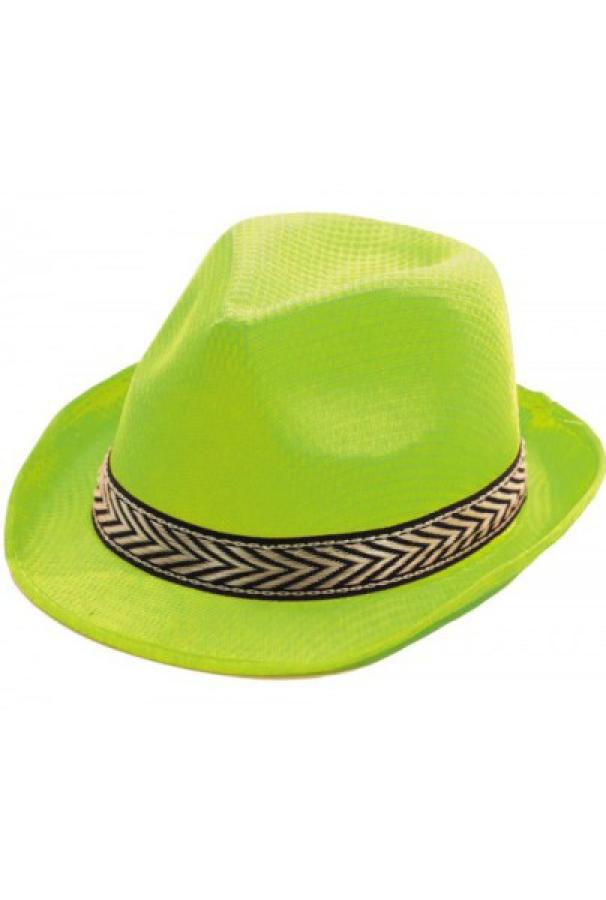 Borsalino polyester fluo vert