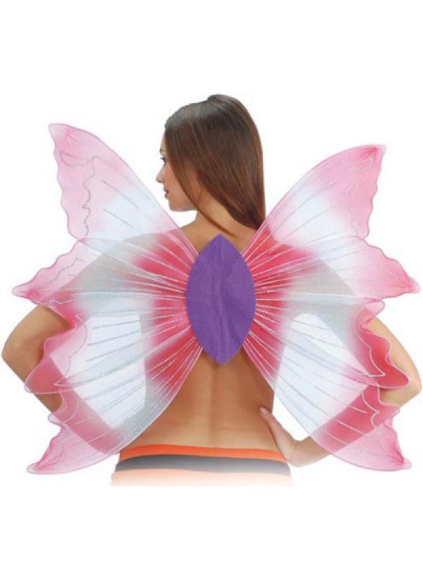 Ailes de papillon fil argent