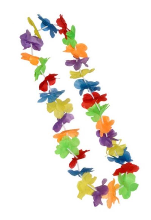 24 Colliers hawai tissu