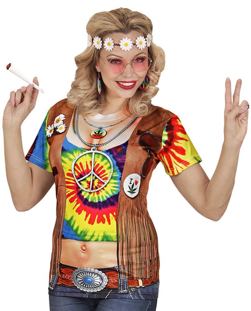 Tee shirt hippie femme taille L/XL