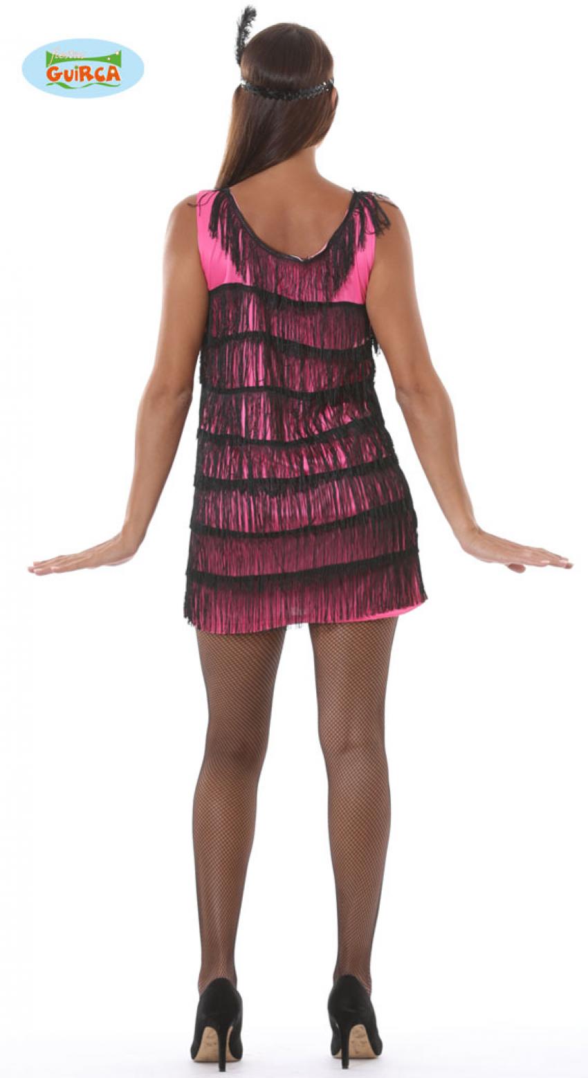 Robe charleston fuchsia taille 42