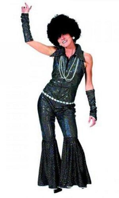 Combinaison disco noire femme 40/42