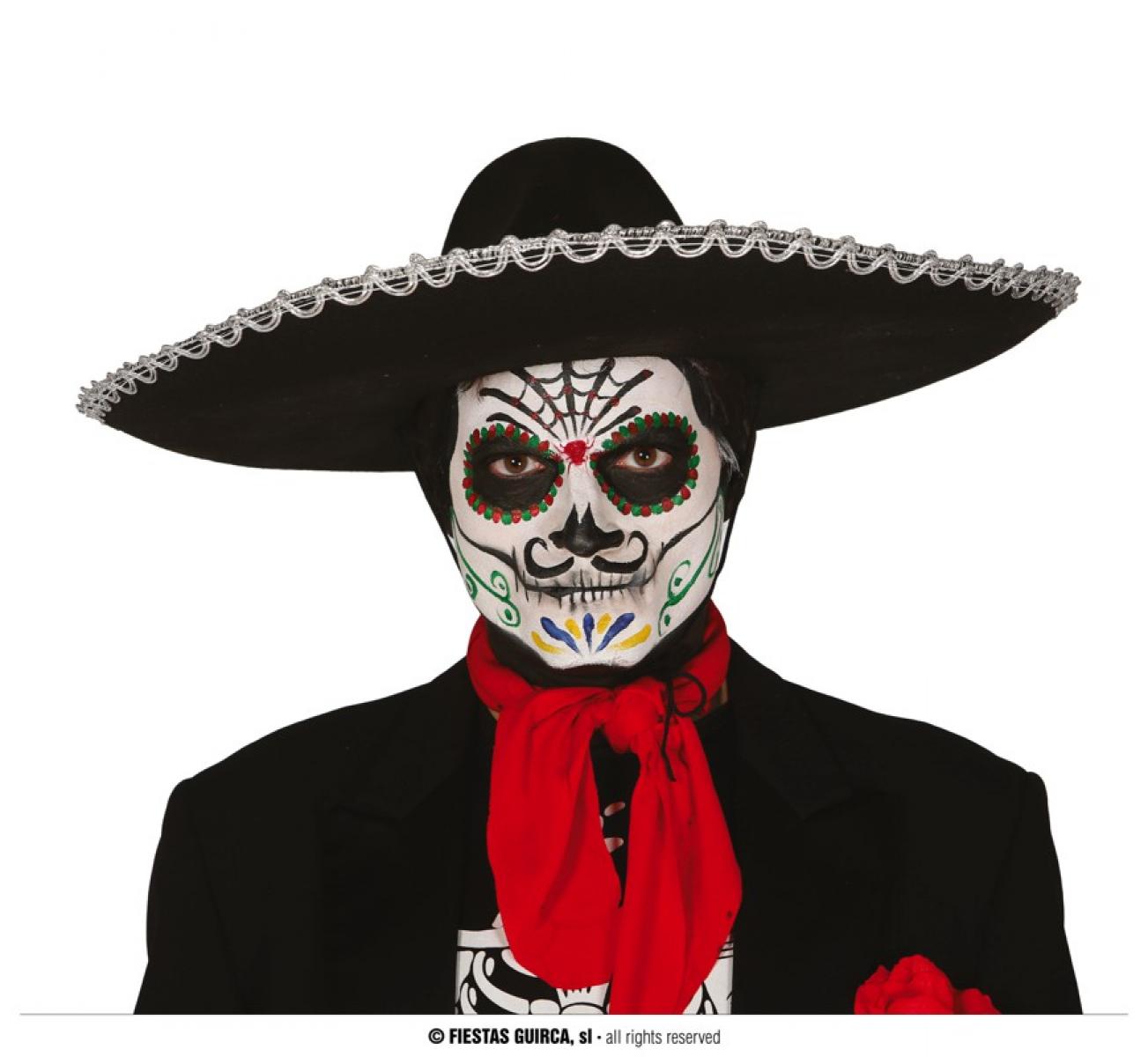 Sombrero mexicain noir adulte