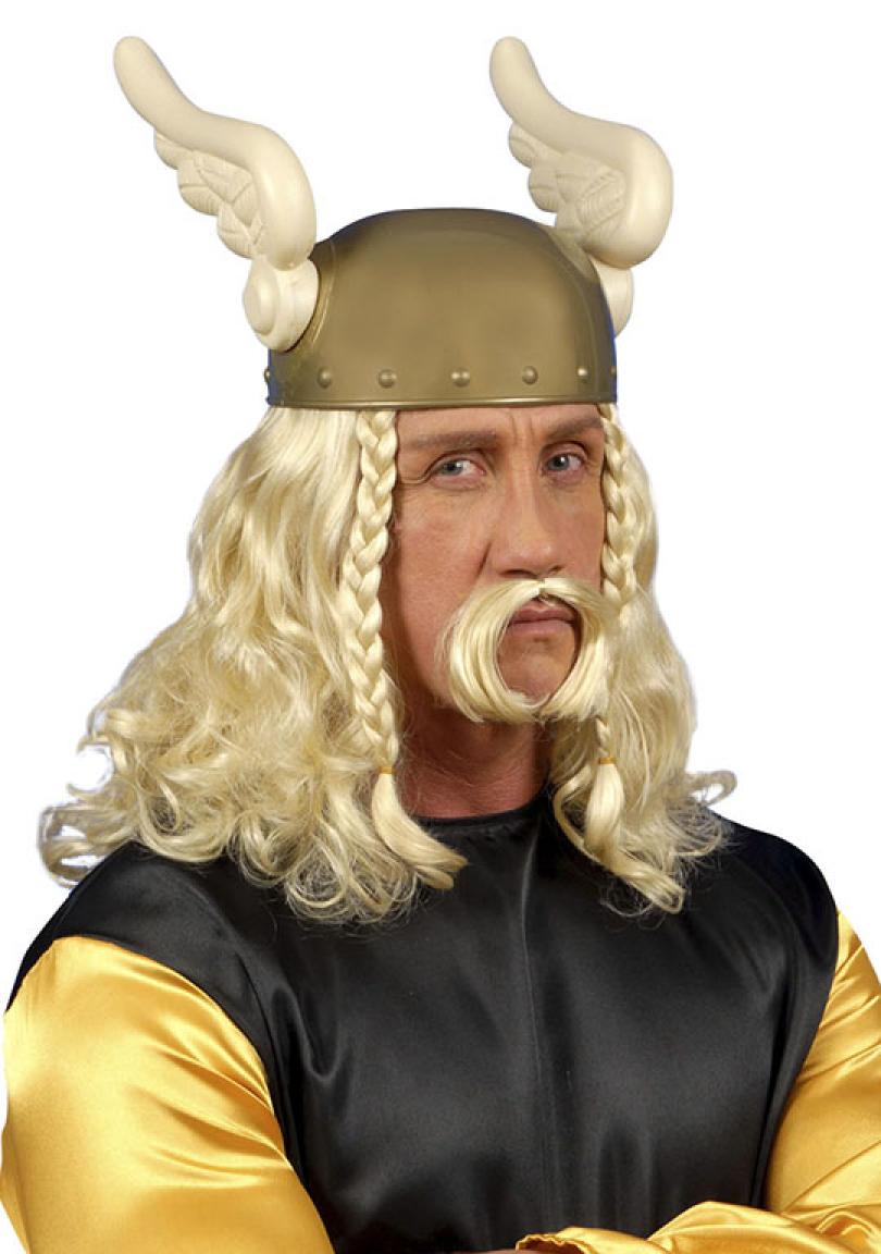 Casque gaulois adulte à ailes