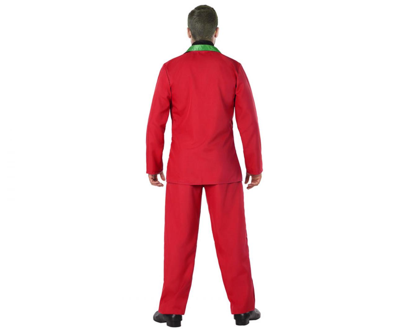 Joker rouge bouffon taille S