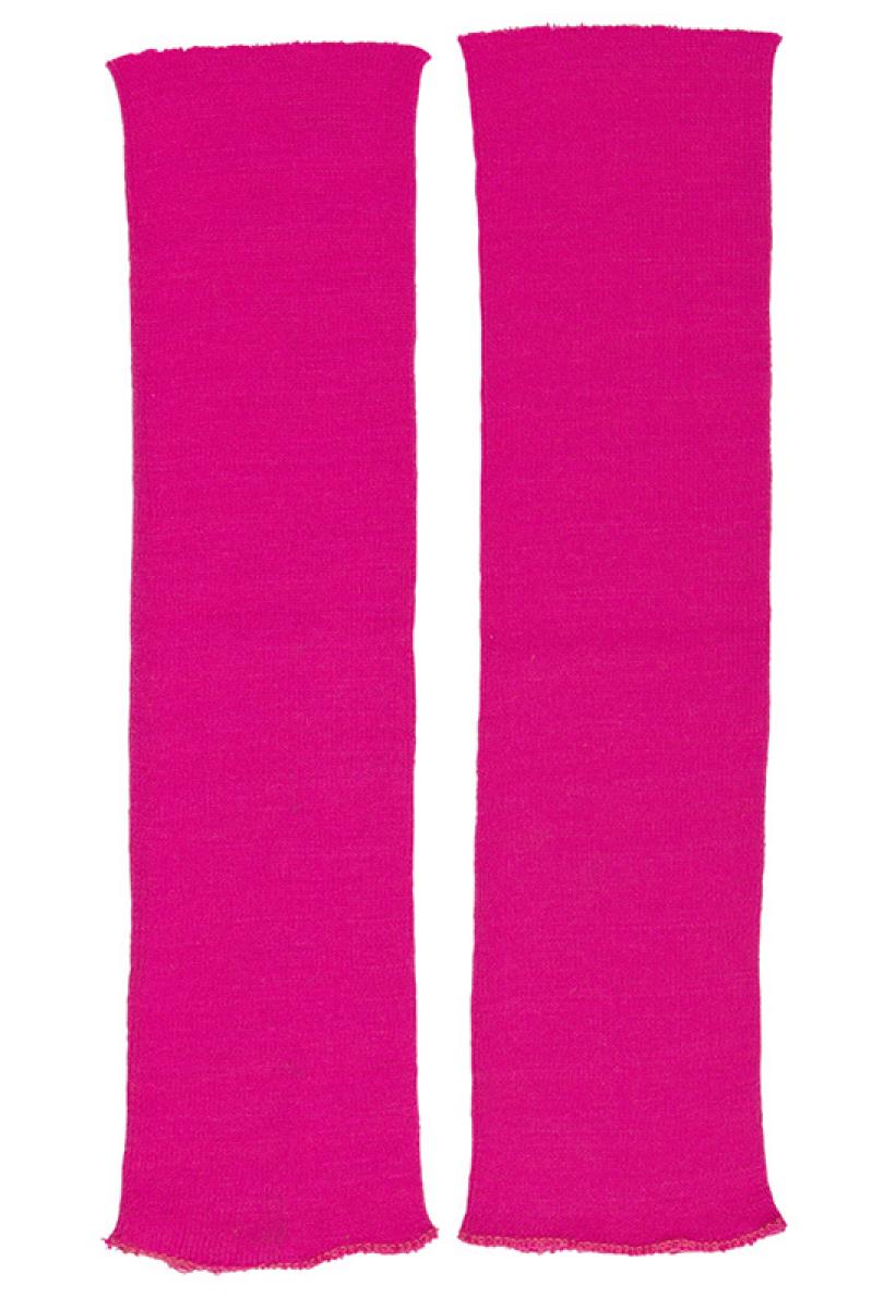 Chaussettes de danse jambières fluo fuchsia