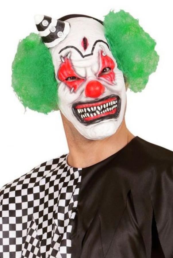 1/2 Masque de Clown méchant
