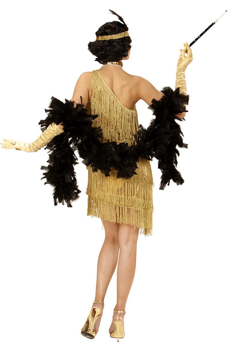 Robe Charleston frangée or taille M