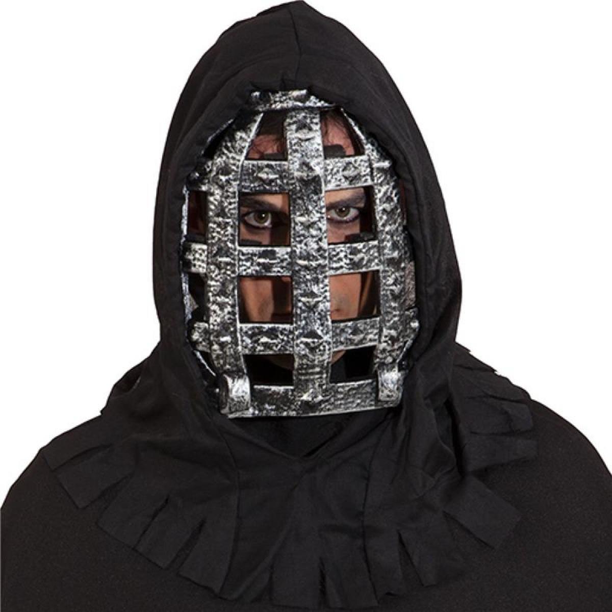 Masque homme de fer avec capuche