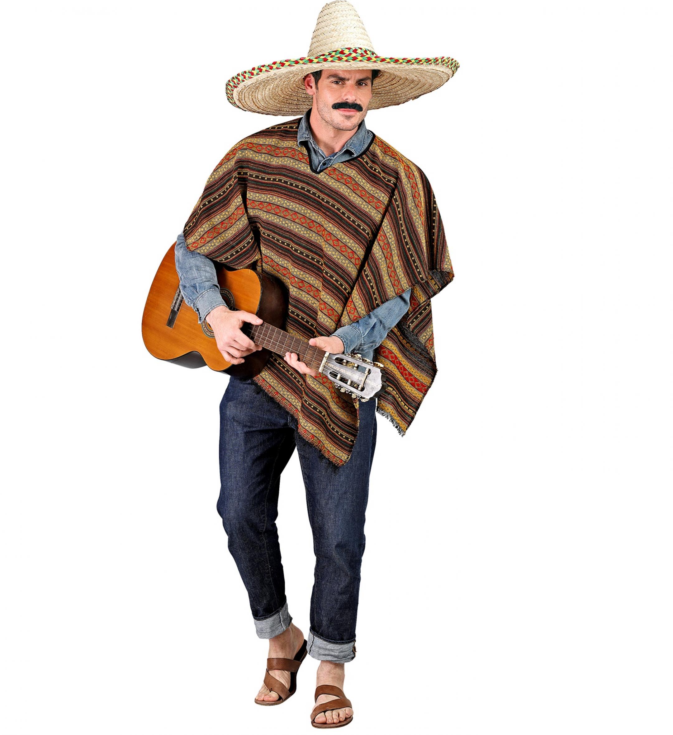 Poncho mexicain ou cowboy