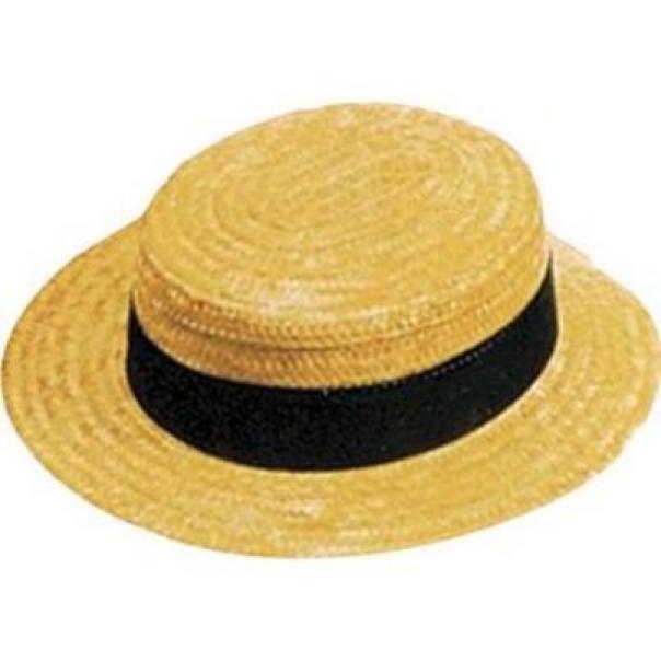 Canotier paille taille 55