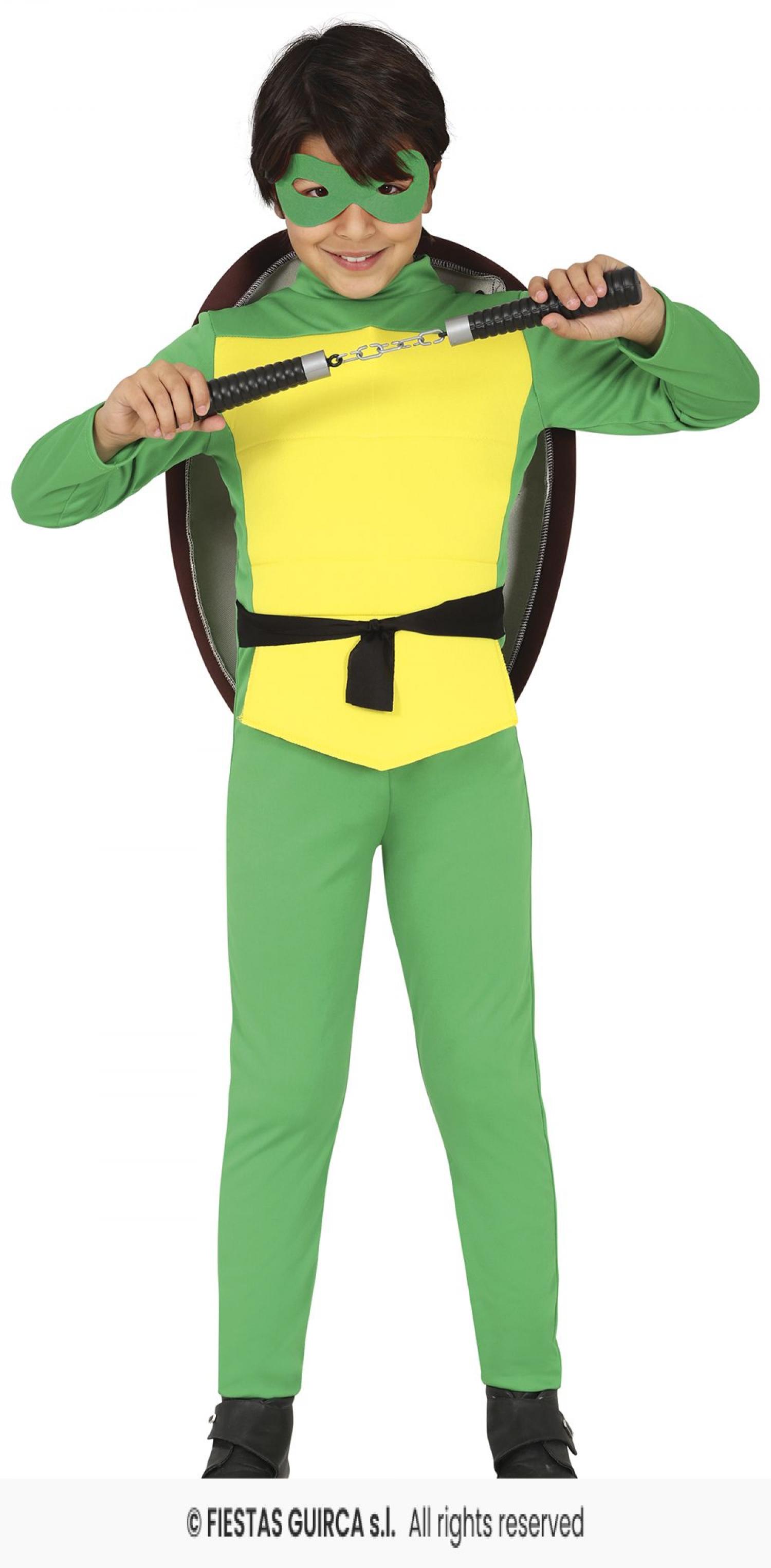 Tortue ninja de combat taille 5/6 ans