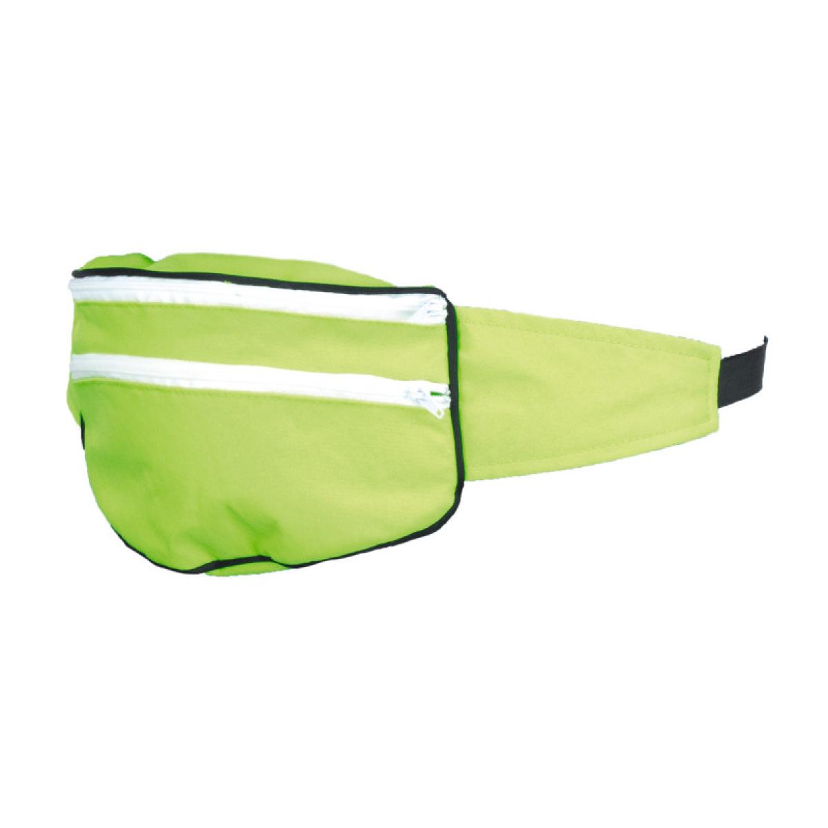 Sac banane années 80 vert fluo