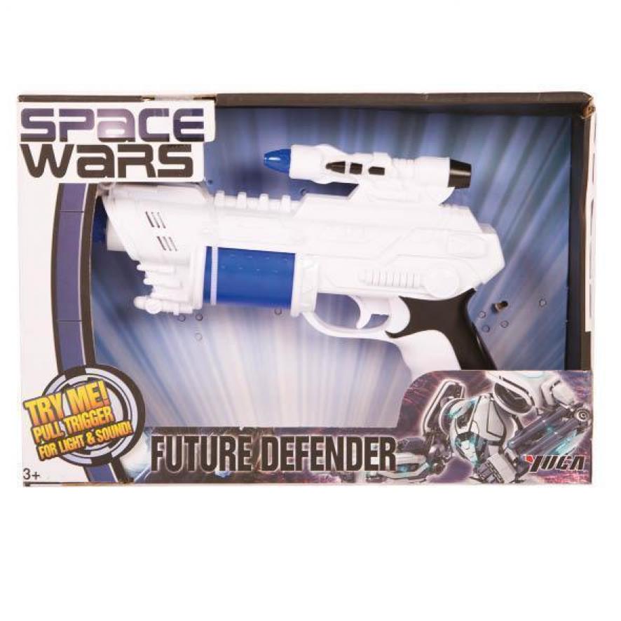 Pistolet futuriste envahisseur de l'espace
