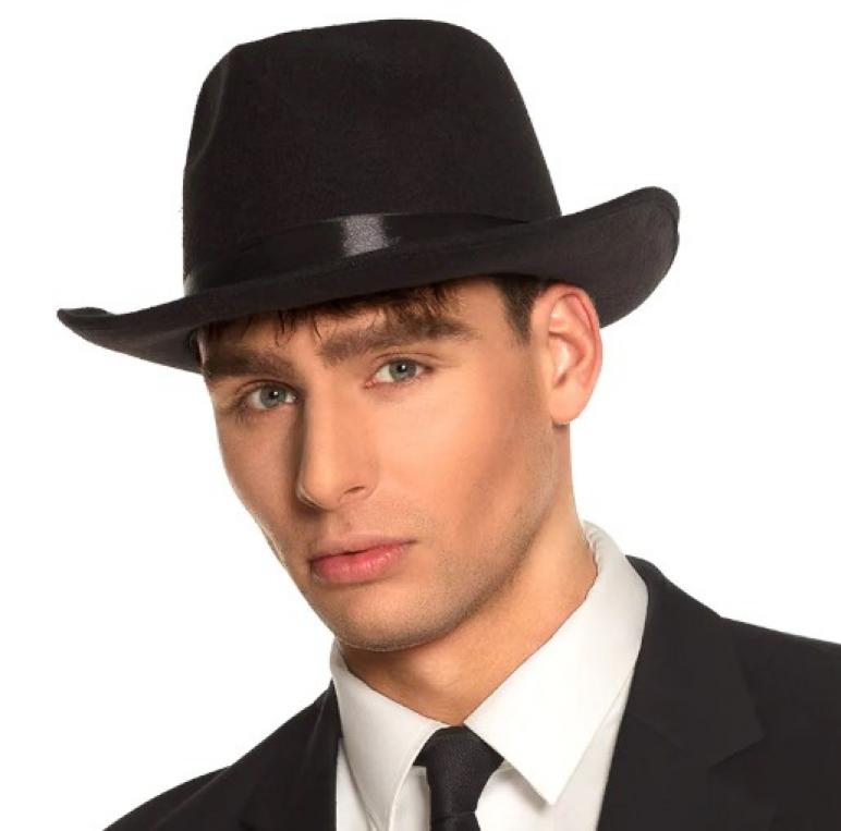Borsalino luxe velours noir