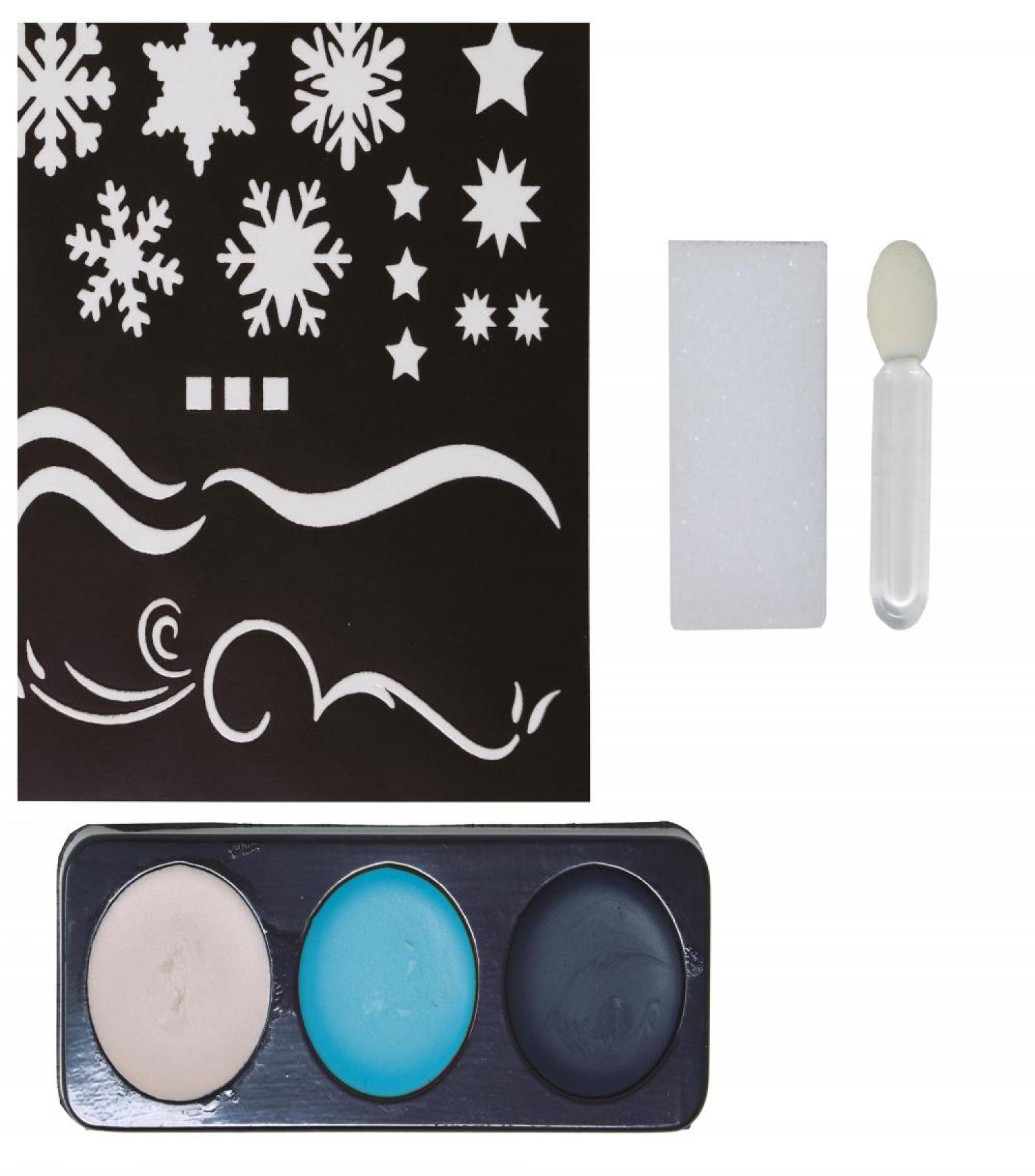 Kit de maquillage flocons de neige