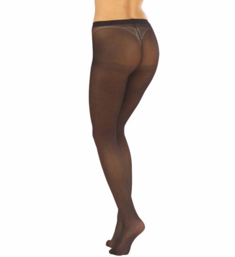 Collants noirs semi-opaque taille XL