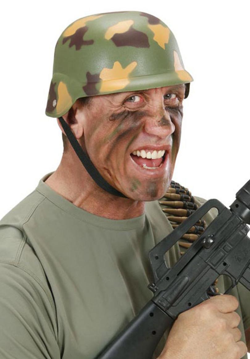 Casque militaire soldat armée plastique dur