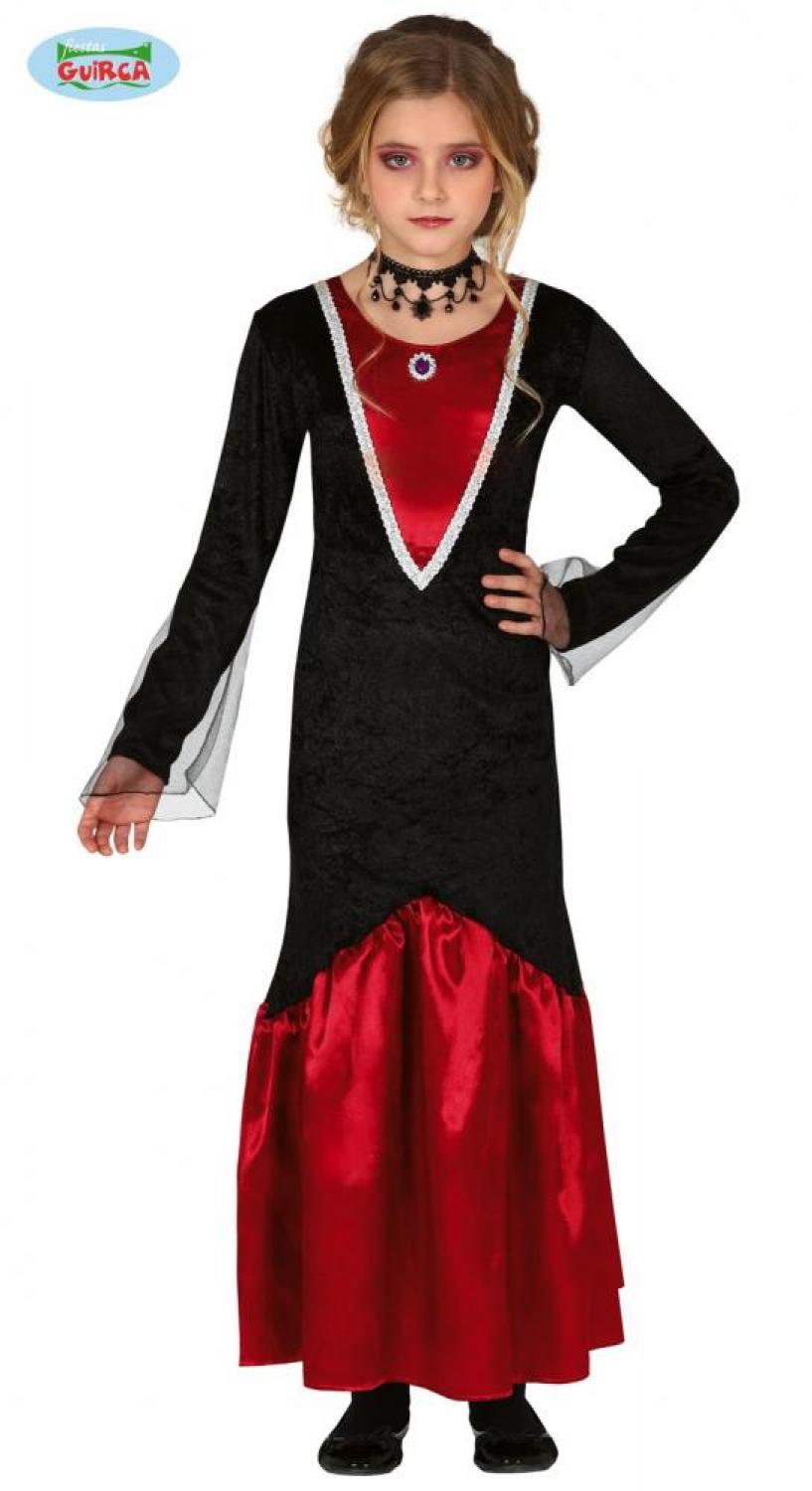 Vampiresa rouge et noire 7/9 ans