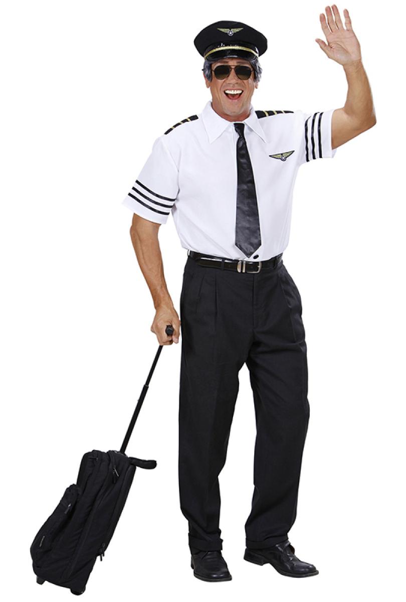 Chemise de pilote avec casquette taille L
