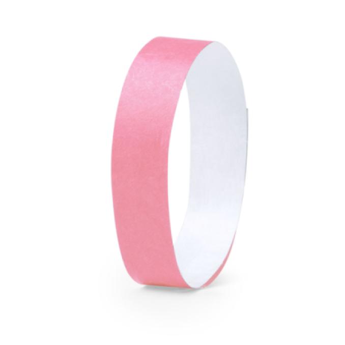 100 bracelets contrôle d'accès sécurité festival rose