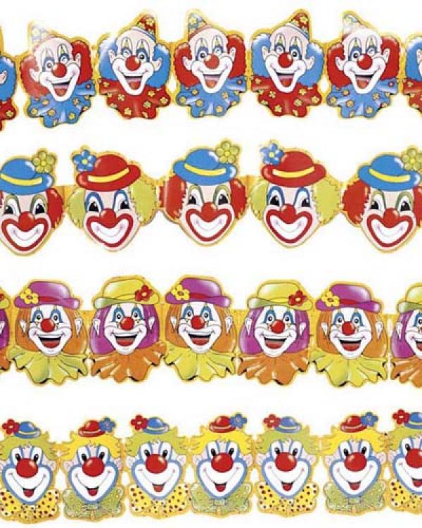 Sachet guirlande clown 3m