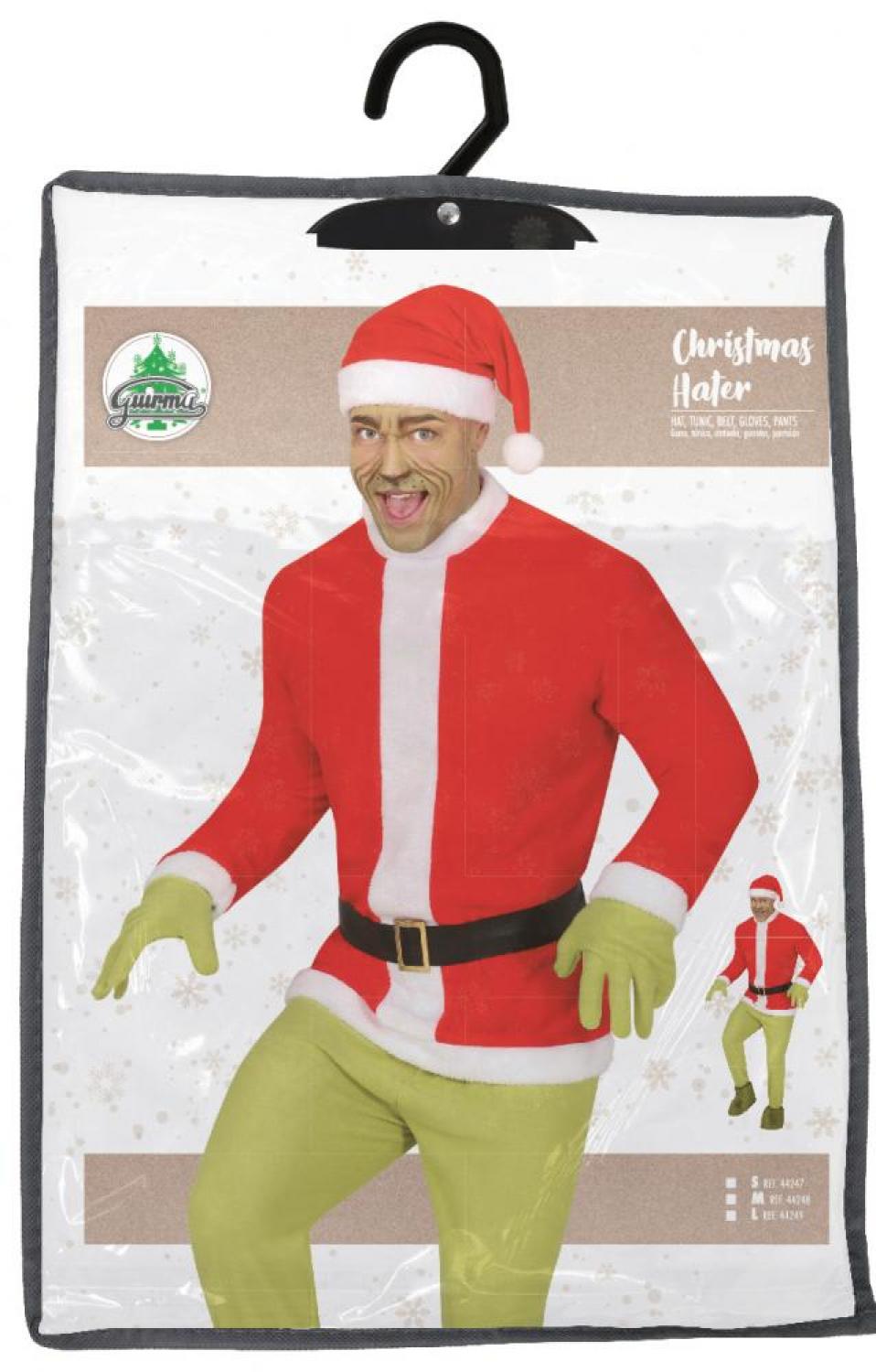 Ensemble complet du Grinch taille L