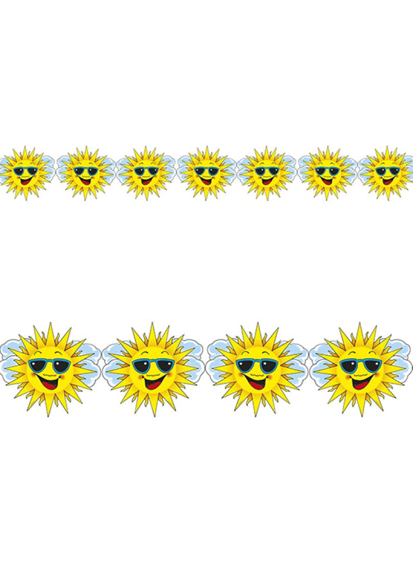 Guirlande soleil 3 metres